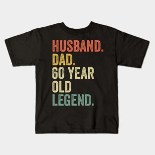 Funny 60Th Birthday Gifts Vintage Dad 1960 Kids T-Shirt